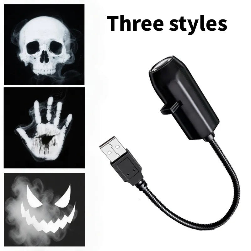 SpookyGlow™ 12-Pattern Halloween LED Projector